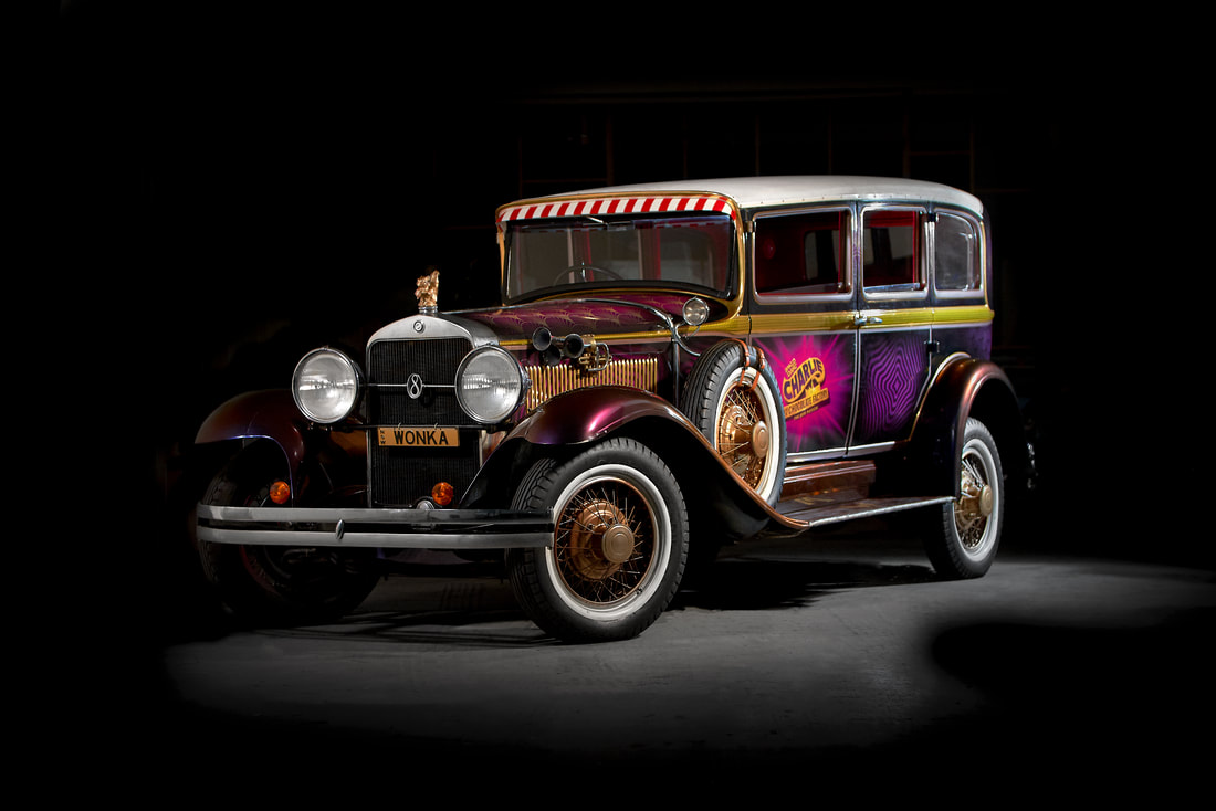 Wonka car, Willy Wonka car, Wonka Studebaker, PROvinyl car wrapping, car wraps