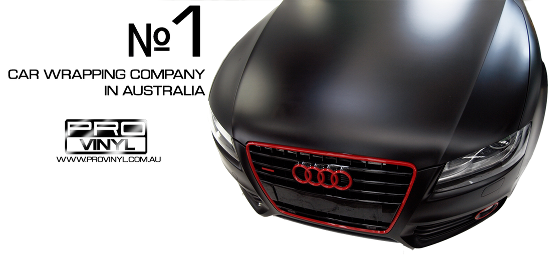 Audi A5 S-Line full car wrapped in black matte vinyl | Sydney