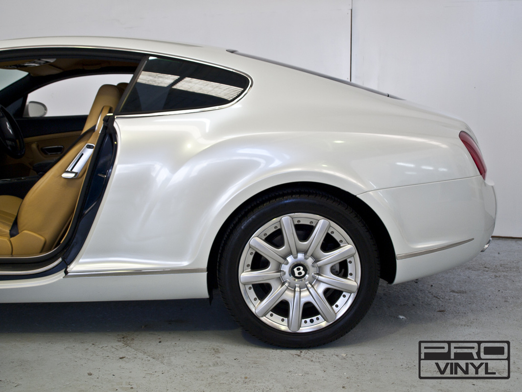 Bentley Continental GT wrapping