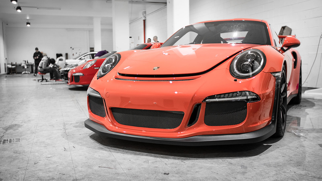 GT3RS Paint protection film