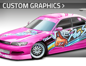 Custom graphics for cars